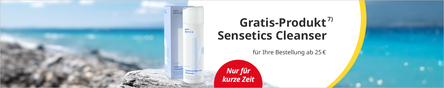 Gratis-Produkt: Sensetics Cleanser für Ihre Bestellung ab 25€
