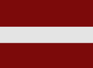 Latvia Flagge