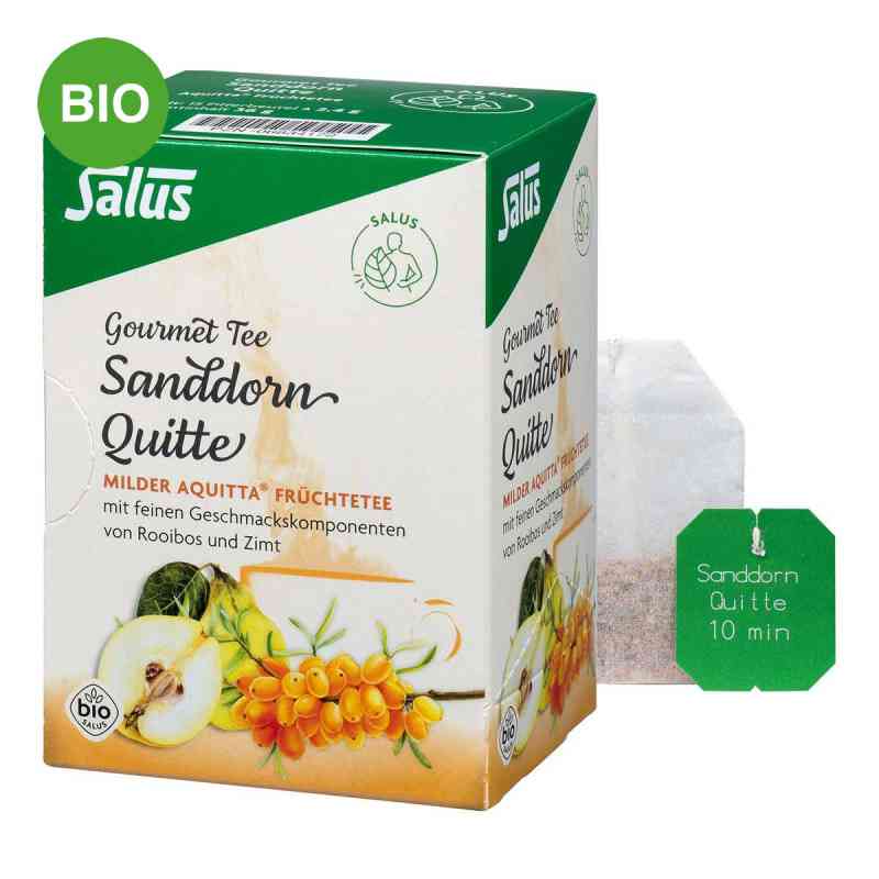 Sanddorn Quitte Beutel salus 15 stk von SALUS Pharma GmbH PZN 06834172