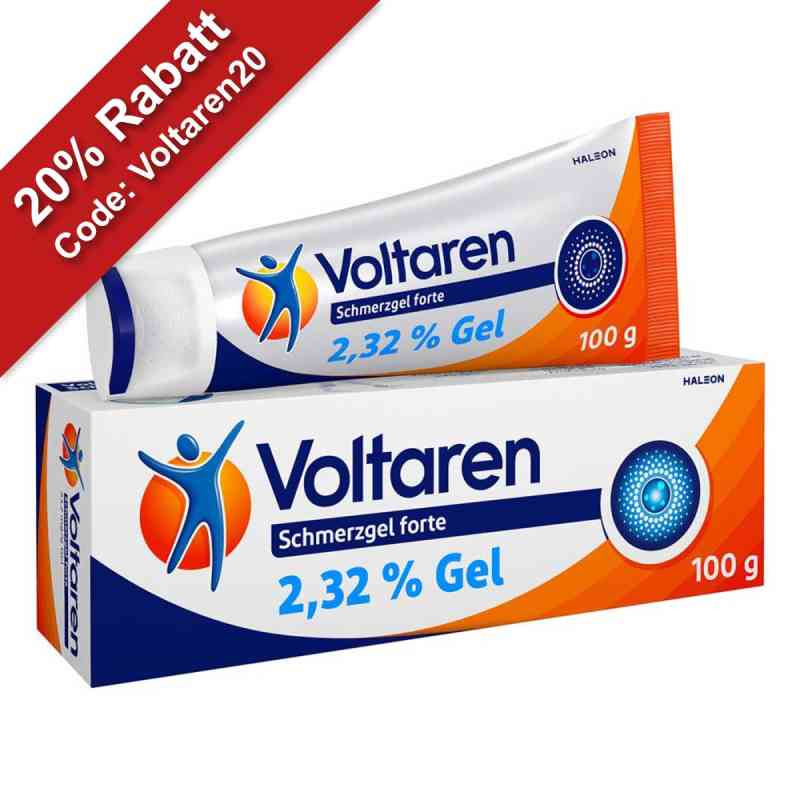 Voltaren Schmerzgel forte 23,2 mg/g Gel mit Diclofenac 100 g von Haleon Germany GmbH PZN 08628264
