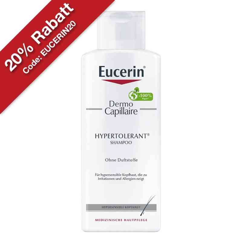Eucerin Dermocapillaire hypertolerant Shampoo 250 ml von Beiersdorf AG Eucerin PZN 09508088