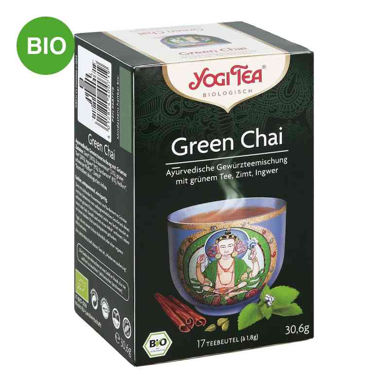 Yogi Tea Green Chai Bio Filterbeutel 17X1.8 g von YOGI TEA GmbH PZN 09687719