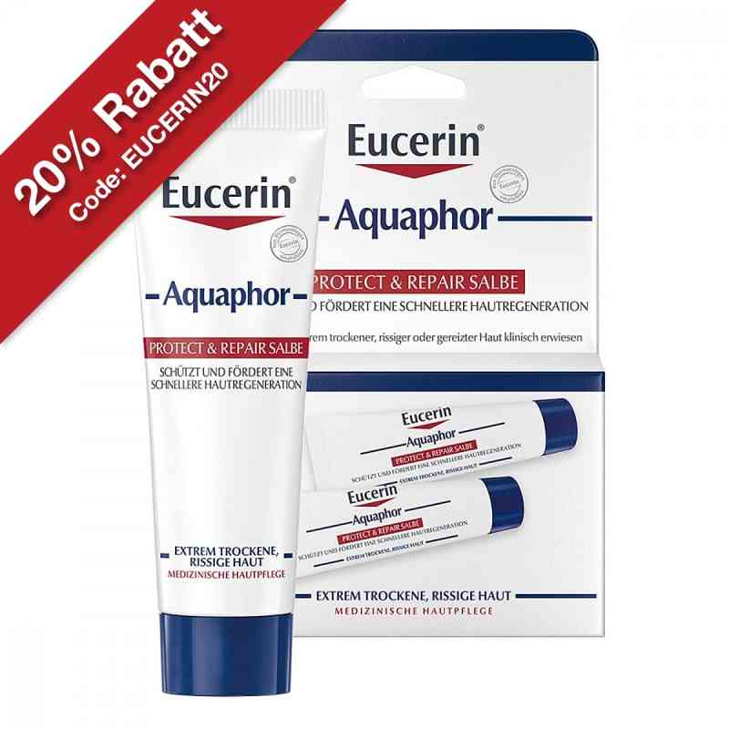 Eucerin Aquaphor Protect & Repair Salbe 2X10 ml von Beiersdorf AG Eucerin PZN 14179451