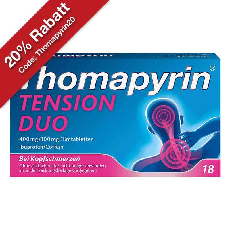 Thomapyrin® TENSION DUO Kopfschmerztabletten 18 stk von A. Nattermann & Cie GmbH PZN 15420191