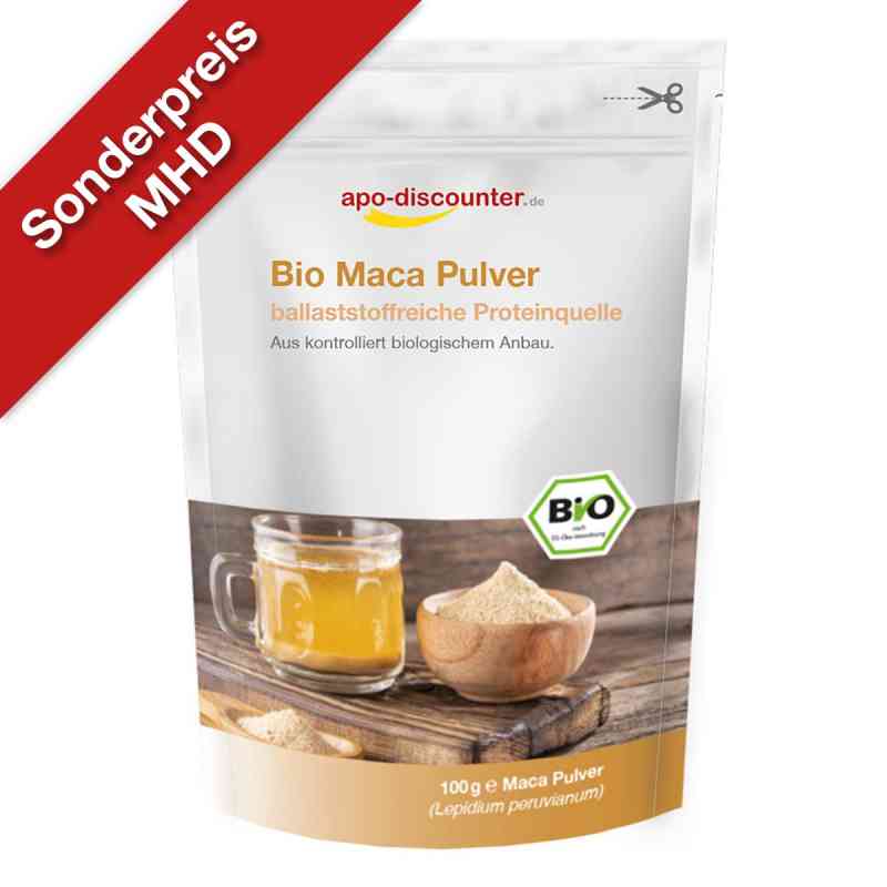 Bio Maca Pulver, Peruanischer Ginseng 100 g von apo.com Group GmbH PZN 16860609