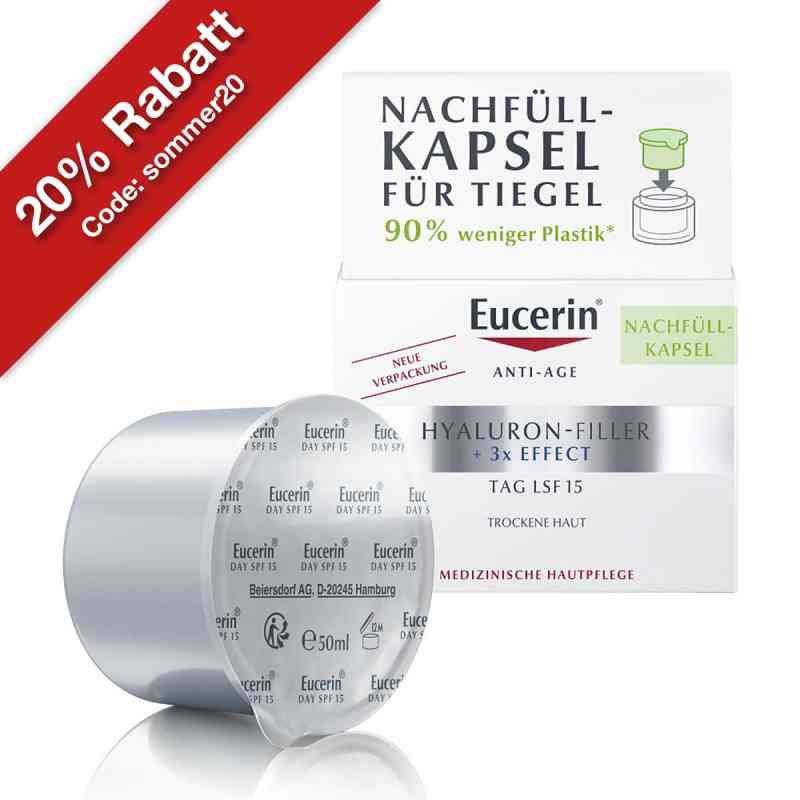 Eucerin Anti-Age Hyaluron-Filler Tag LSF 15 trockene Haut Nachfü 50 ml von Beiersdorf AG Eucerin PZN 18173273