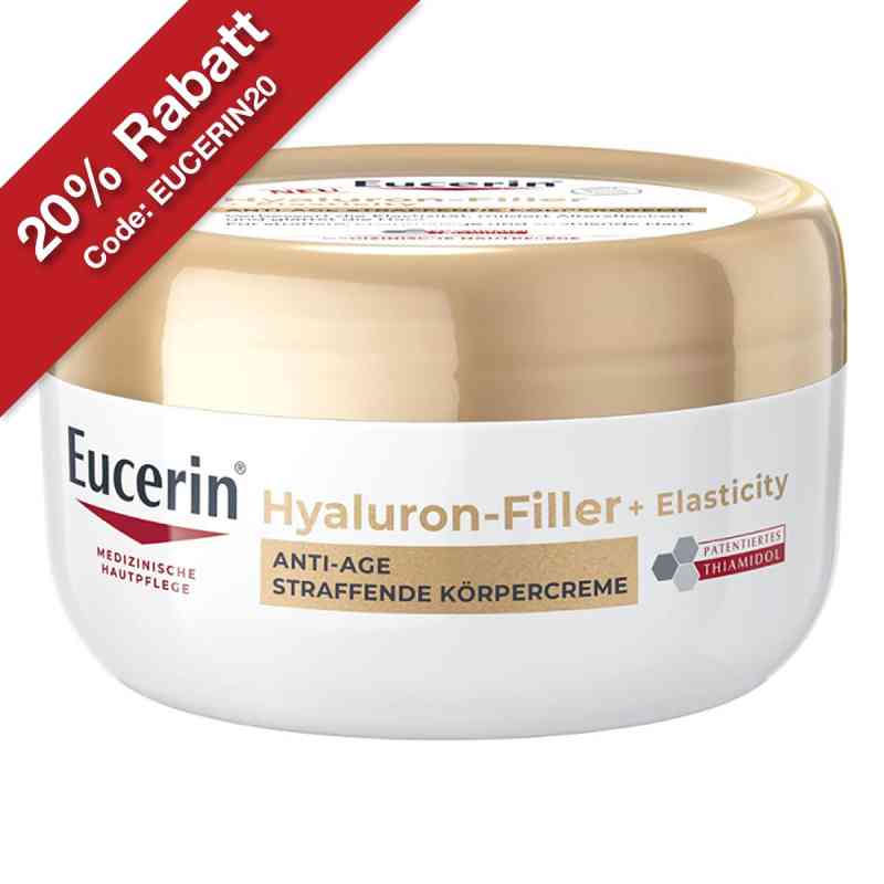Eucerin Hyaluron Filler + Elasticity Straffende Körpercreme 200 ml von Beiersdorf AG Eucerin PZN 18487741