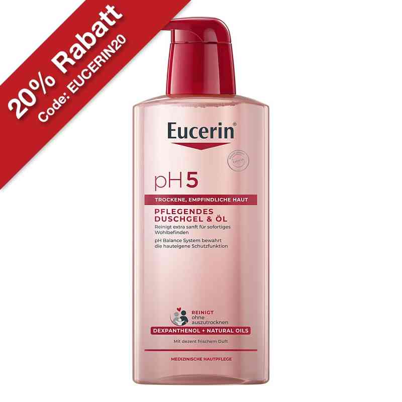 Eucerin pH5 Duschgel & Öl Empfindliche Haut 400 ml von Beiersdorf AG Eucerin PZN 19343346