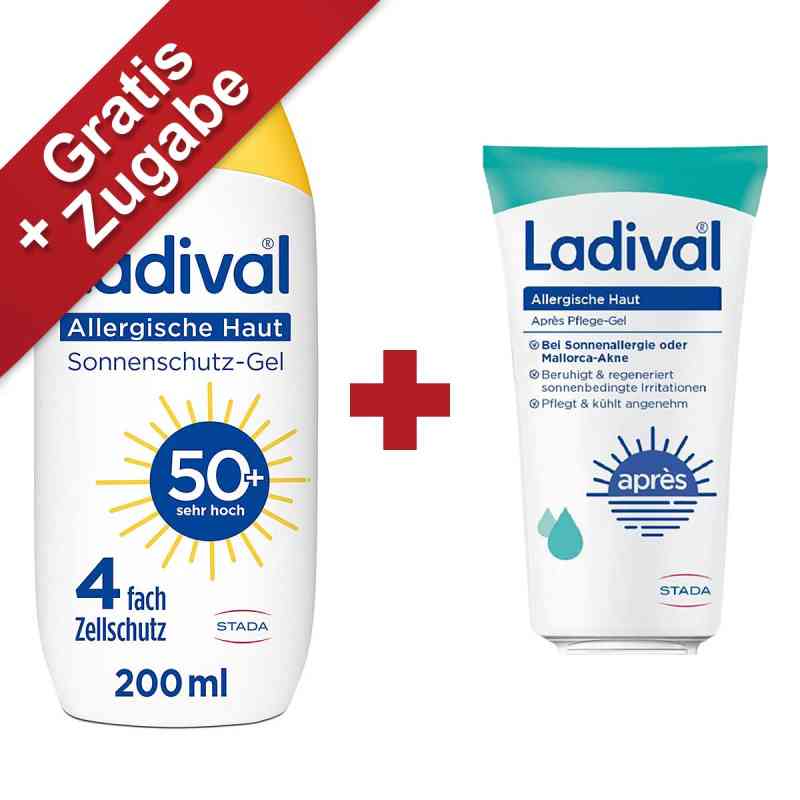 Ladival Allergische Haut Sonnenschutz-Gel LSF 50+ Körper  200 ml von STADA Consumer Health Deutschland GmbH PZN 19362668