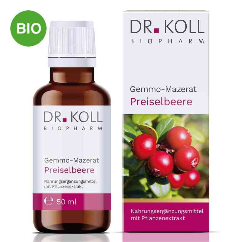 Dr. Koll Gemmo-Mazerat Preiselbeere 50 ml von Dr. Koll Biopharm GmbH PZN 19912353