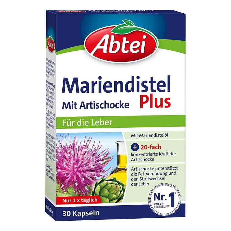Abtei Mariendistel Plus mit Artischocke 30 stk von Perrigo Deutschland GmbH PZN 17944053