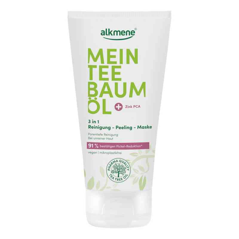 Alkmene Mein Teebaumöl 3 in 1 Reinigung-Peeling-Maske 150 ml von Schröder Cosmetics GmbH & Co. KG PZN 17638592