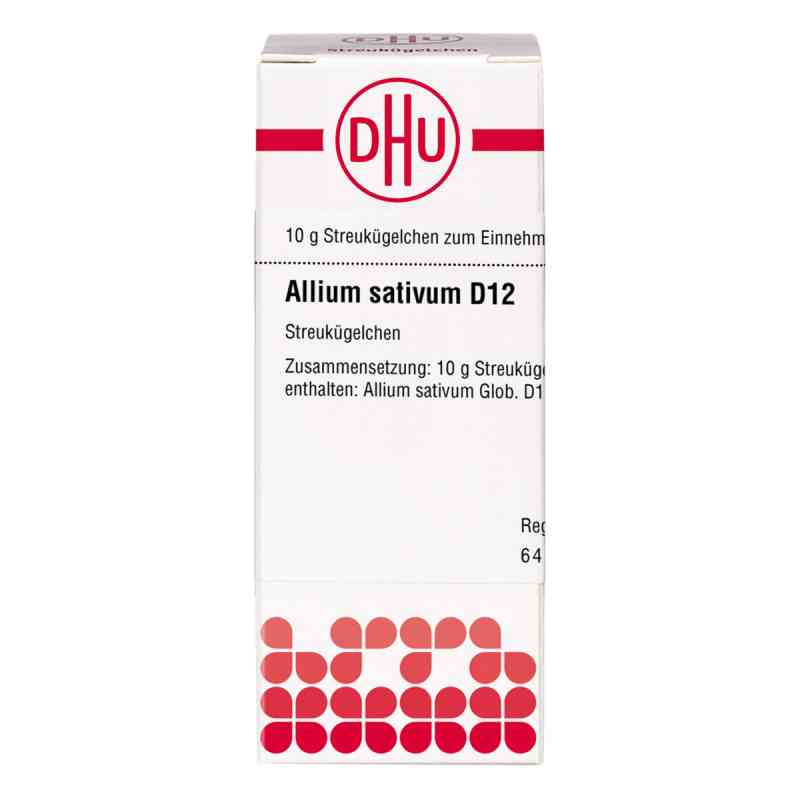 Allium Sativum D12 Globuli 10 g von DHU-Arzneimittel GmbH & Co. KG PZN 16695010