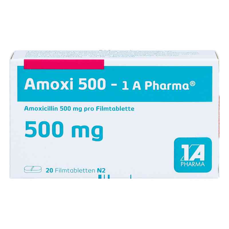 Amoxi 500-1A Pharma 20 stk von 1 A Pharma GmbH PZN 03410916