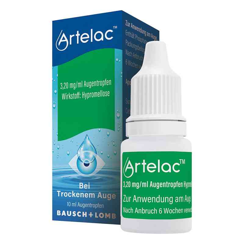 Artelac Augentropfen, Tränenersatzmittel 10 ml von Dr. Gerhard Mann Chem.-pharm.Fabrik GmbH PZN 04348183