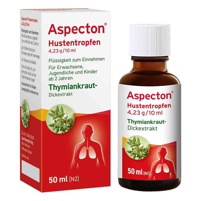 Aspecton Hustentropfen 50 ml von HERMES Arzneimittel GmbH PZN 09892885