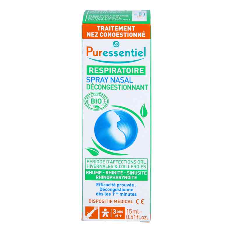 Atemwege abschwellendes Nasenspray 15 ml von Puressentiel Deutschland GmbH c/o Kieffer Stübben  PZN 16021694