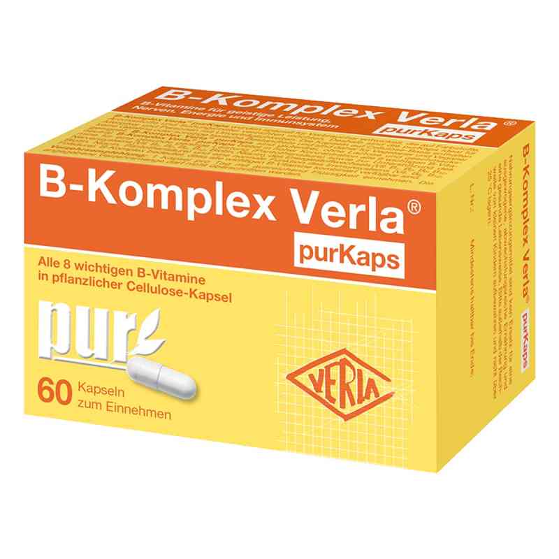 B-Komplex Verla Purkaps 60 stk von Verla-Pharm Arzneimittel GmbH & Co. KG PZN 16006602