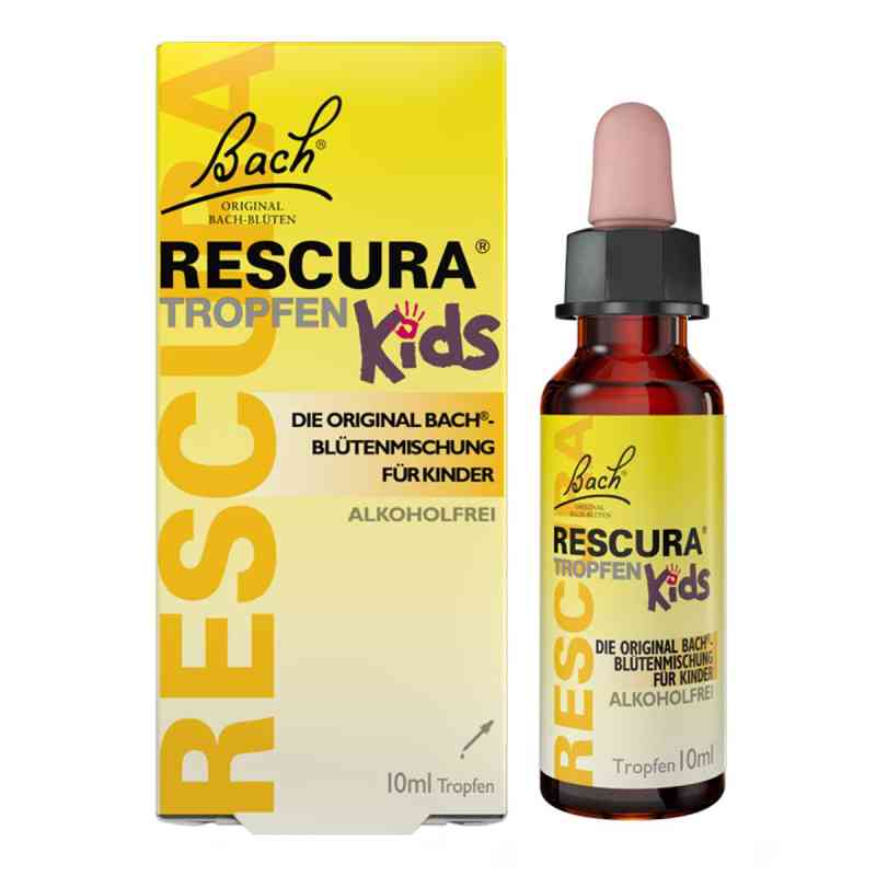 Bachblüten Original Rescura Kids Tropfen alkoholfrei 10 ml von Nelsons GmbH PZN 16391876