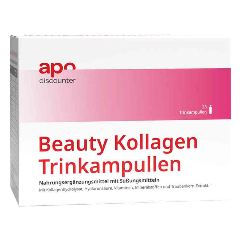 Beauty Kollagen Trinkampullen mit Hyaluron von apodiscounter 28X25 ml von apo.com Group GmbH PZN 18438843