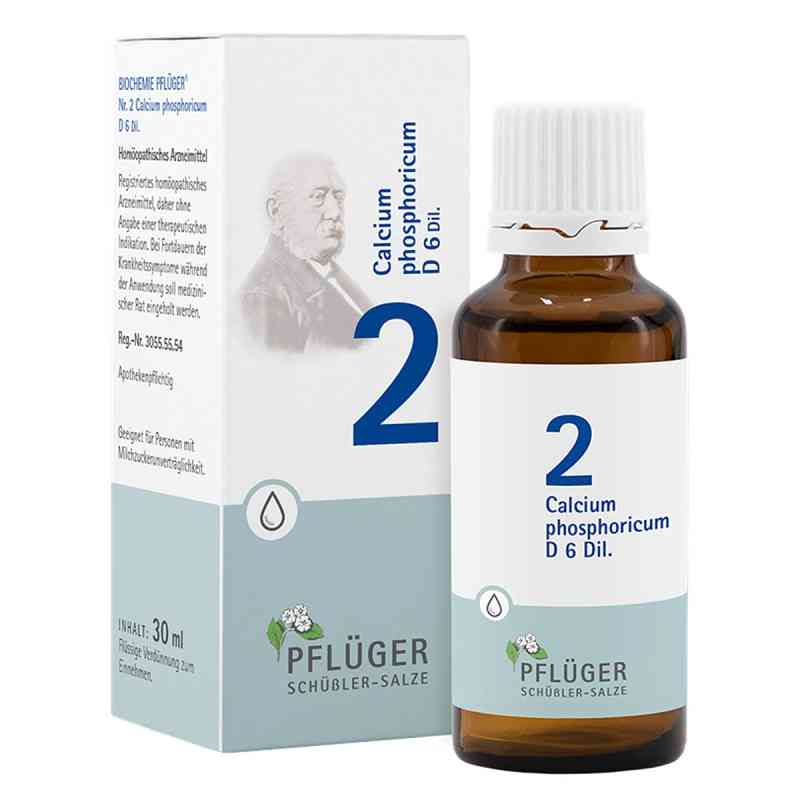 Biochemie Pflüger 2 Calcium phosphoricum D6 Tropfen 30 ml von Homöopathisches Laboratorium Alexander Pflüger Gmb PZN 06323709