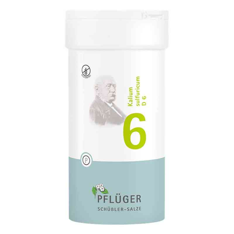 Biochemie Pflüger 6 Kalium Sulfur D6 Tabletten 400 stk von Homöopathisches Laboratorium Alexander Pflüger Gmb PZN 06319292