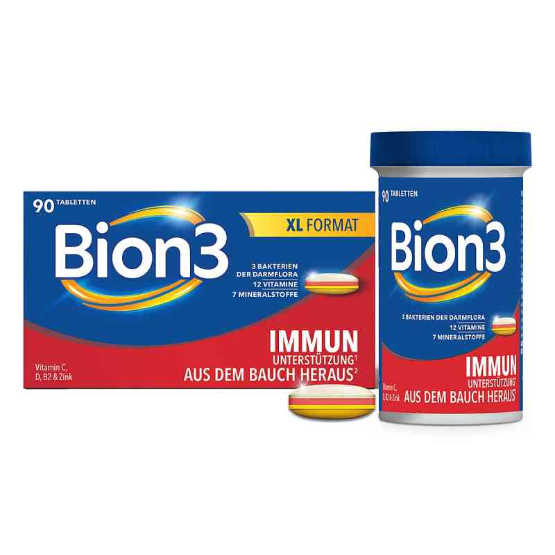 Bion 3 Immun Tabletten 90 stk von WICK Pharma - Zweigniederlassung der Procter & Gam PZN 11587184