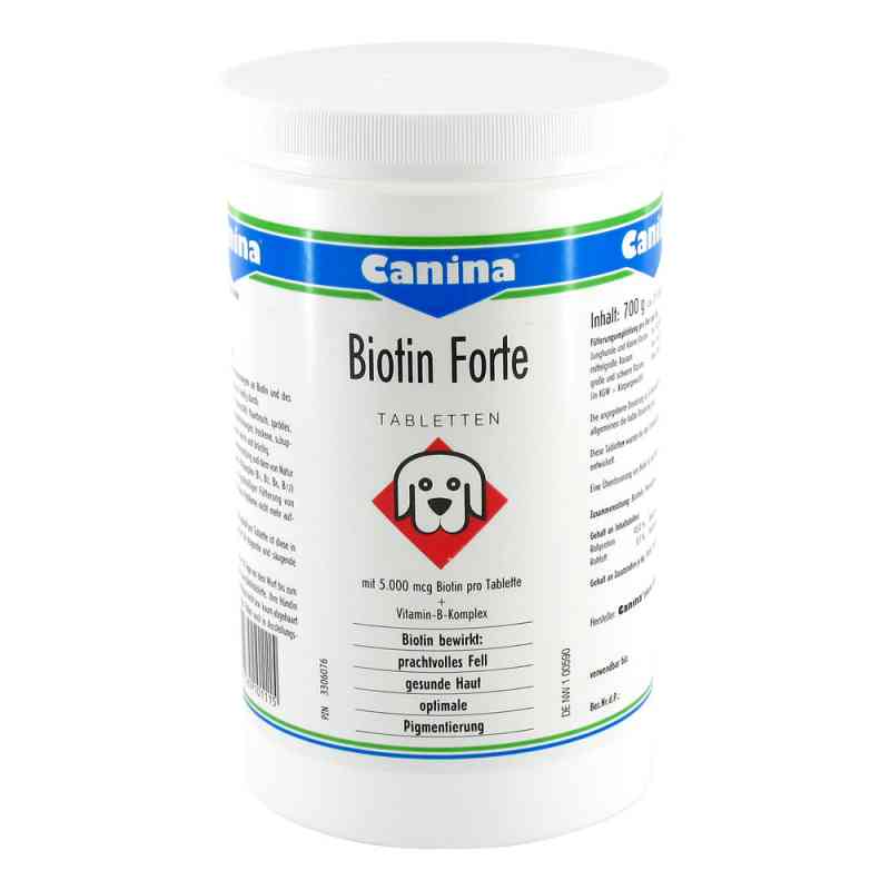 Biotin Forte Tabletten veterinär 700 g von Canina pharma GmbH PZN 03306076