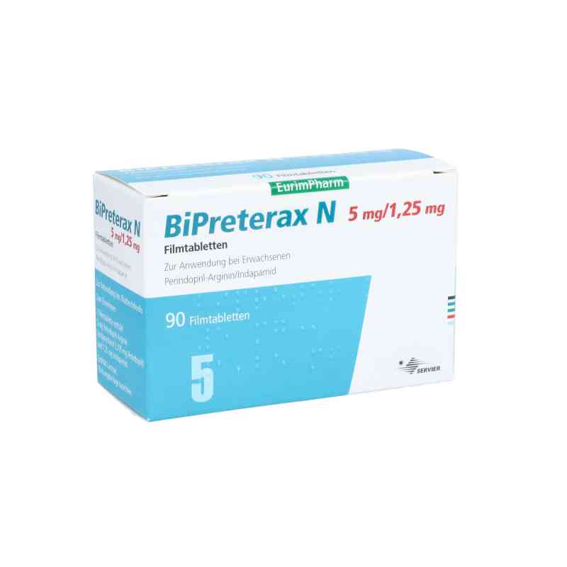 Bipreterax N 5 mg/1,25 mg Filmtabletten 90 stk von EurimPharm Arzneimittel GmbH PZN 01647560