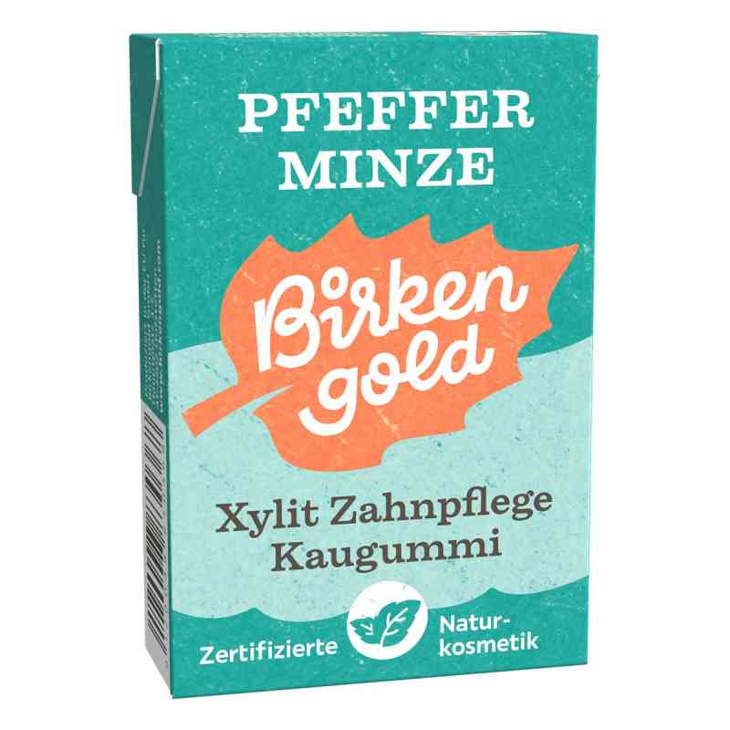 Birkengold Zahnpflege Natur Kaugummi Pfefferminze 20 stk von Birkengold GmbH PZN 19290325