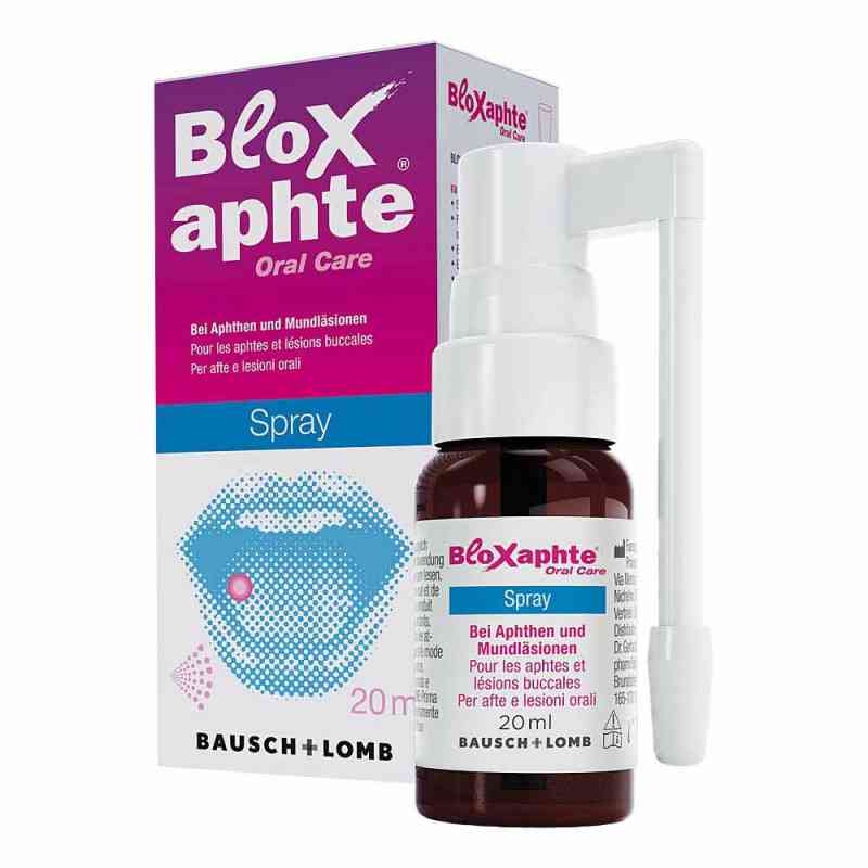 Bloxaphte Oral Care Mundspray bei Aphthen, Verletzungen im Mund 20 ml von Dr. Gerhard Mann Chem.-pharm.Fabrik GmbH PZN 13983234