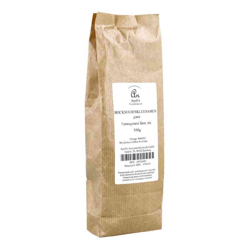 Bockshornkleesamen ganz 500 g von ApoFit Arzneimittelvertrieb GmbH PZN 09712400