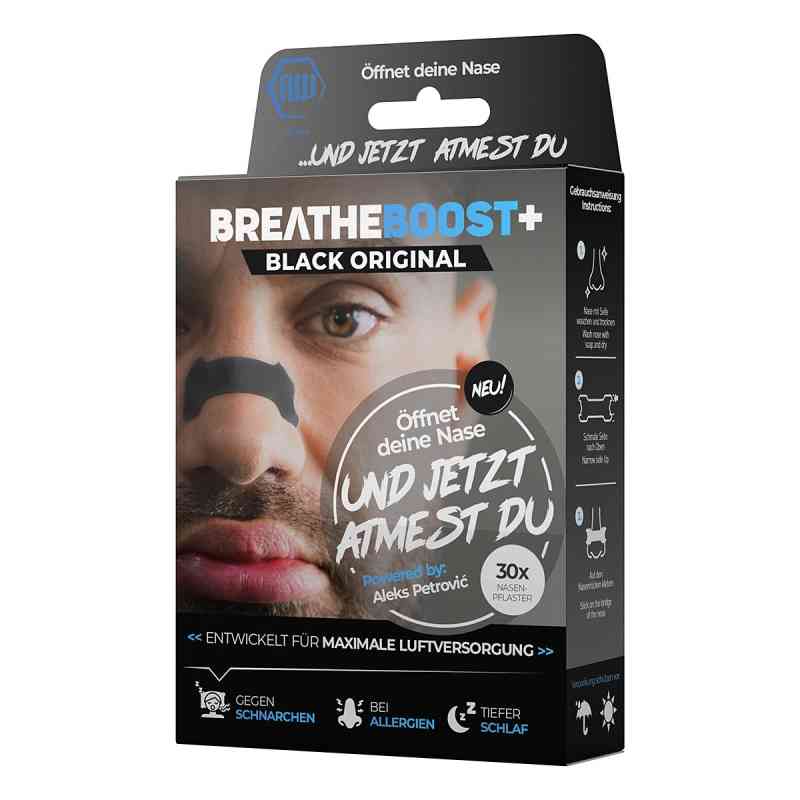 Breatheboost+ Black Original Nasenpflaster Box 30 stk von AW Products GmbH PZN 08105753