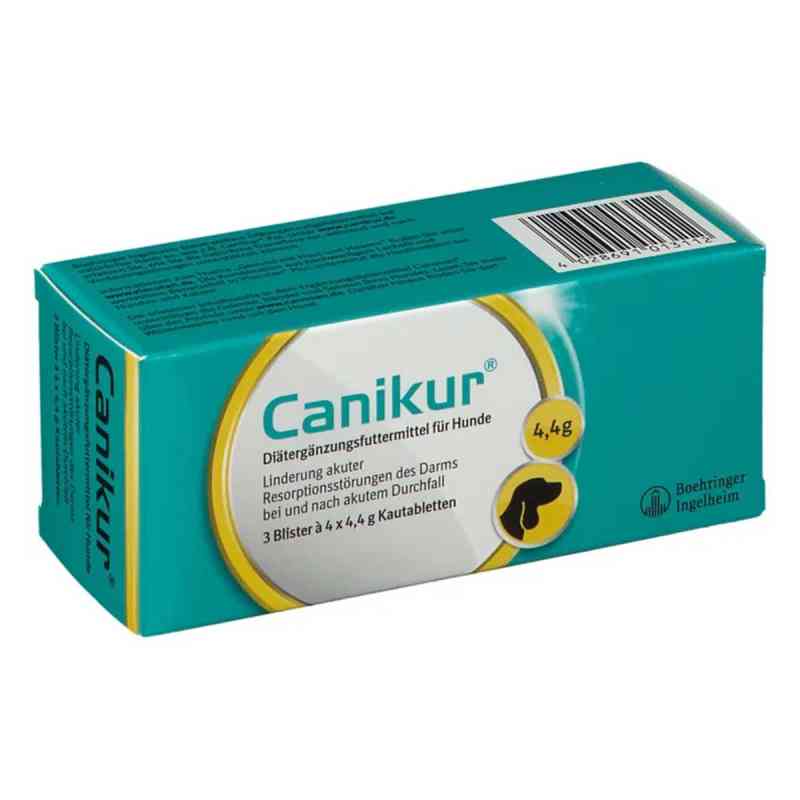 Canikur Kautabletten für Hunde bei akutem Durchfall 3X4 stk von Boehringer Ingelheim VETMEDICA GmbH PZN 01219657