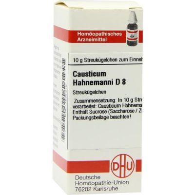 Causticum Hahnemanni D8 Globuli 10 g von DHU-Arzneimittel GmbH & Co. KG PZN 07595048