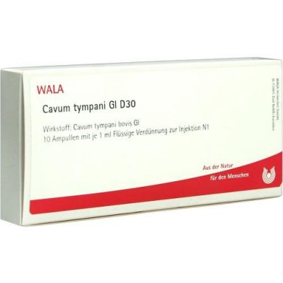 Cavum Tympani Gl D30 Ampullen 10X1 ml von WALA Heilmittel GmbH PZN 02911556