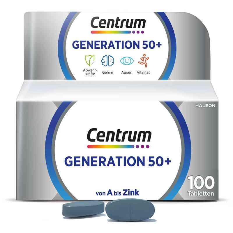Centrum Generation 50+ 100 stk von Haleon Germany GmbH PZN 14170533
