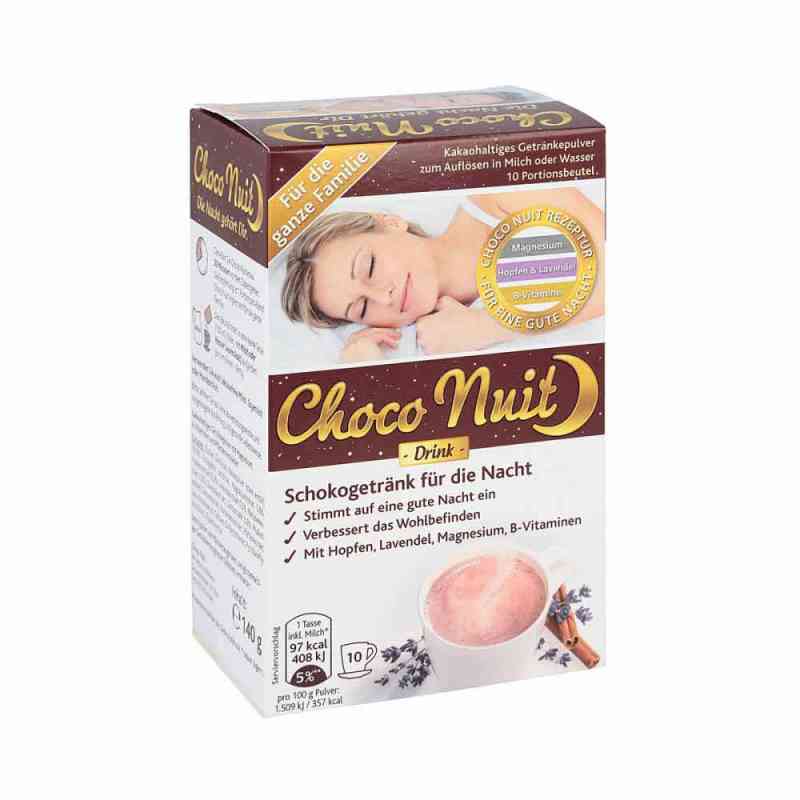 Choco Nuit Gute-nacht-schokogetränk Pulver 10 stk von LEVICA GmbH PZN 07689045