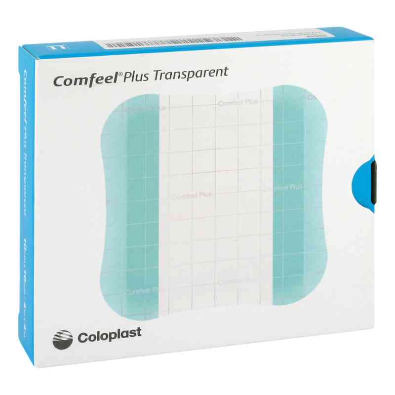 Comfeel Plus Transparent Hydrokolloidverb.10x10 cm 10 stk von Coloplast GmbH PZN 12342438