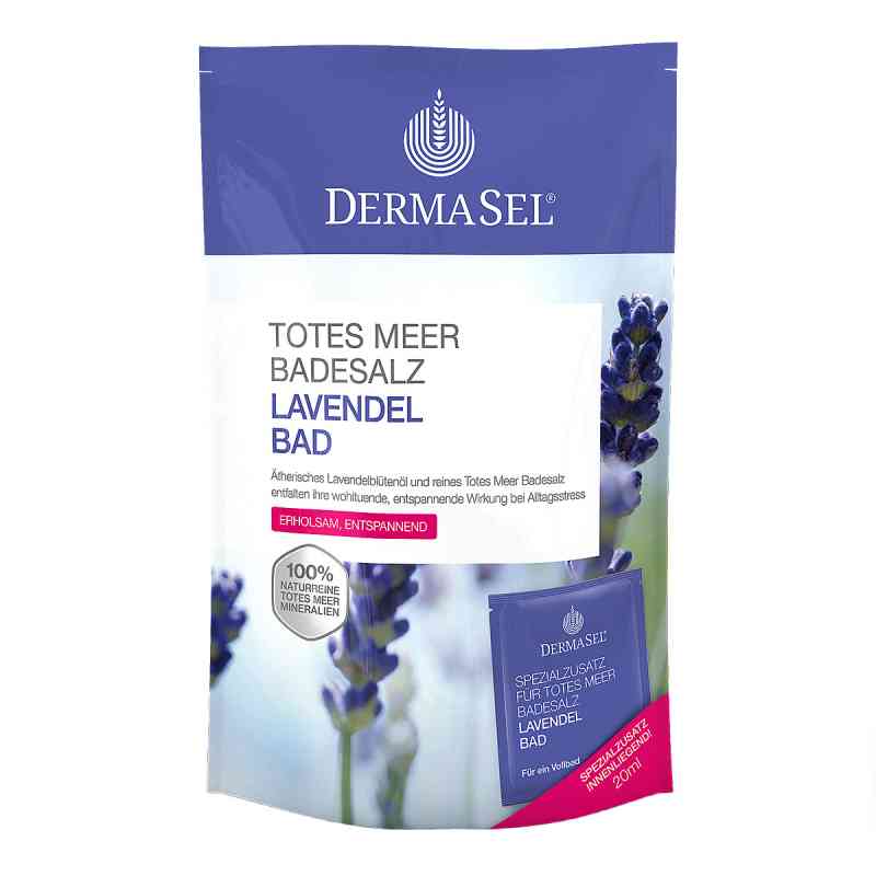 Dermasel Totes Meer Badesalz+Lavendel Spa 1 Pck von MCM KLOSTERFRAU Vertr. GmbH PZN 07389811