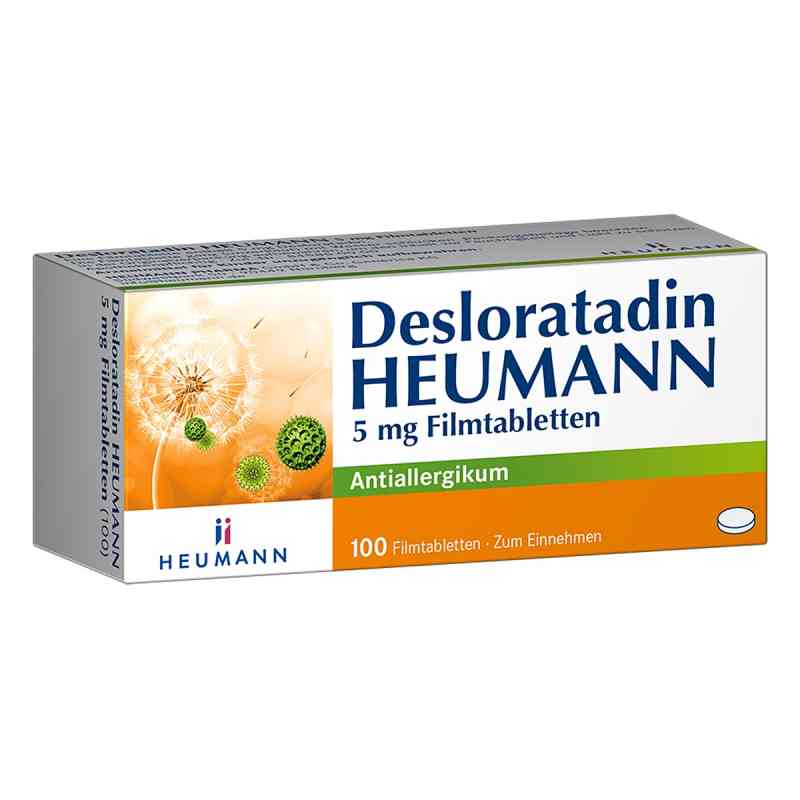 Desloratadin Heumann 5mg 100 stk von HEUMANN PHARMA GmbH & Co. Generica KG PZN 16938180