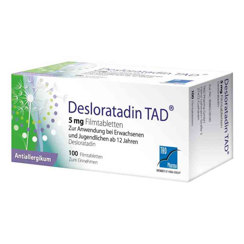 Desloratadin Tad 5 mg Filmtabletten 100 stk von TAD Pharma GmbH PZN 16507741