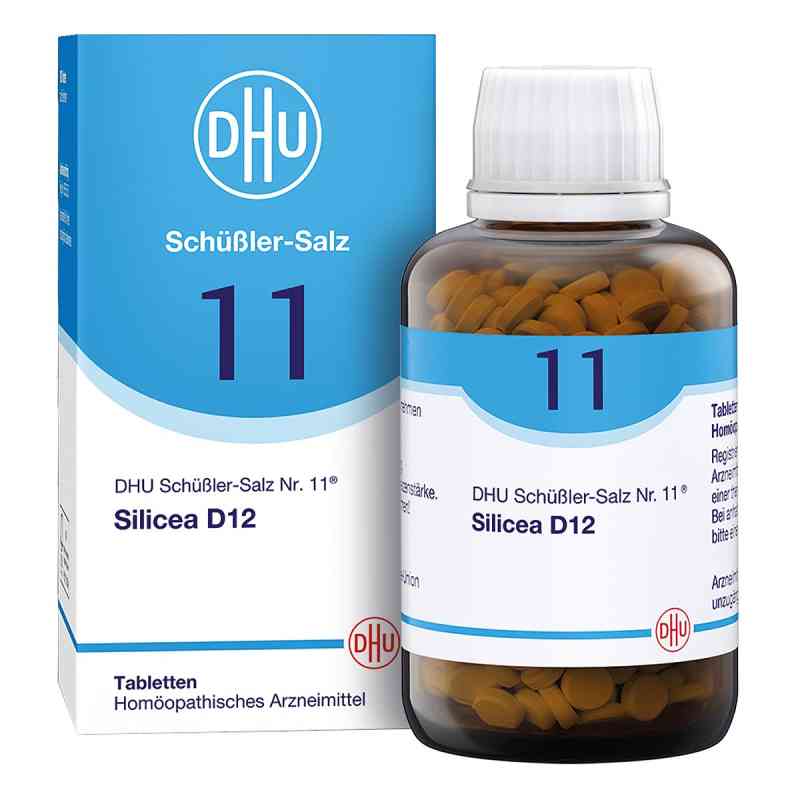 DHU Schüßler-Salz Nummer 11 Silicea D12 Tabletten 900 stk von DHU-Arzneimittel GmbH & Co. KG PZN 18182763