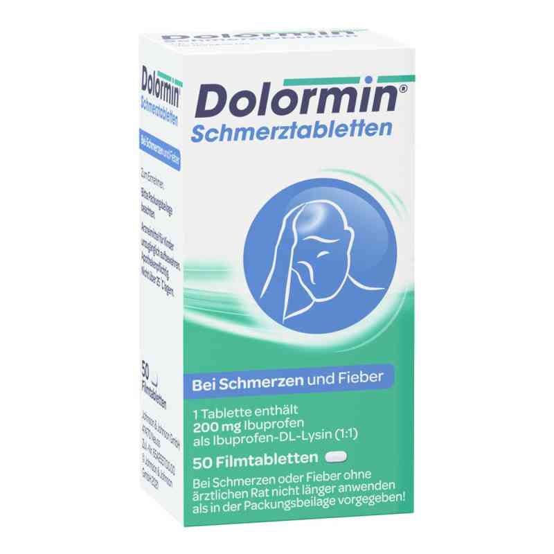 Dolormin Schmerztabletten mit 200 mg Ibuprofen  50 stk von Kenvue Germany GmbH (OTC) PZN 00624255