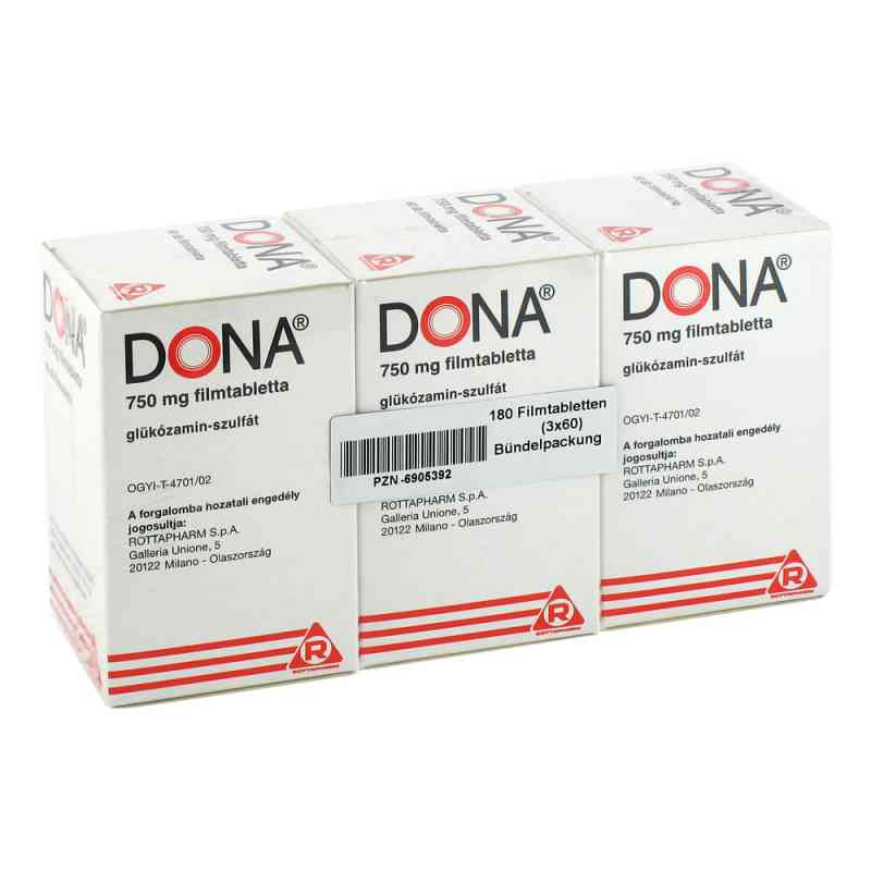 Dona 750mg 180 stk von EurimPharm Arzneimittel GmbH PZN 06905392