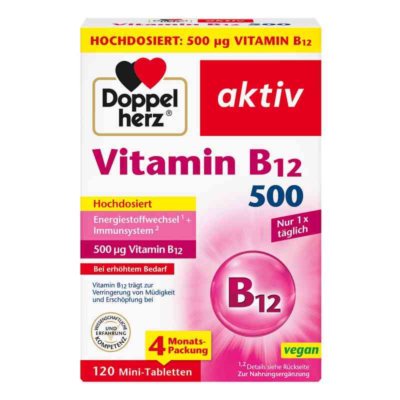 Doppelherz Vitamin B12 500 Tabletten 120 stk von Queisser Pharma GmbH & Co. KG PZN 18674905