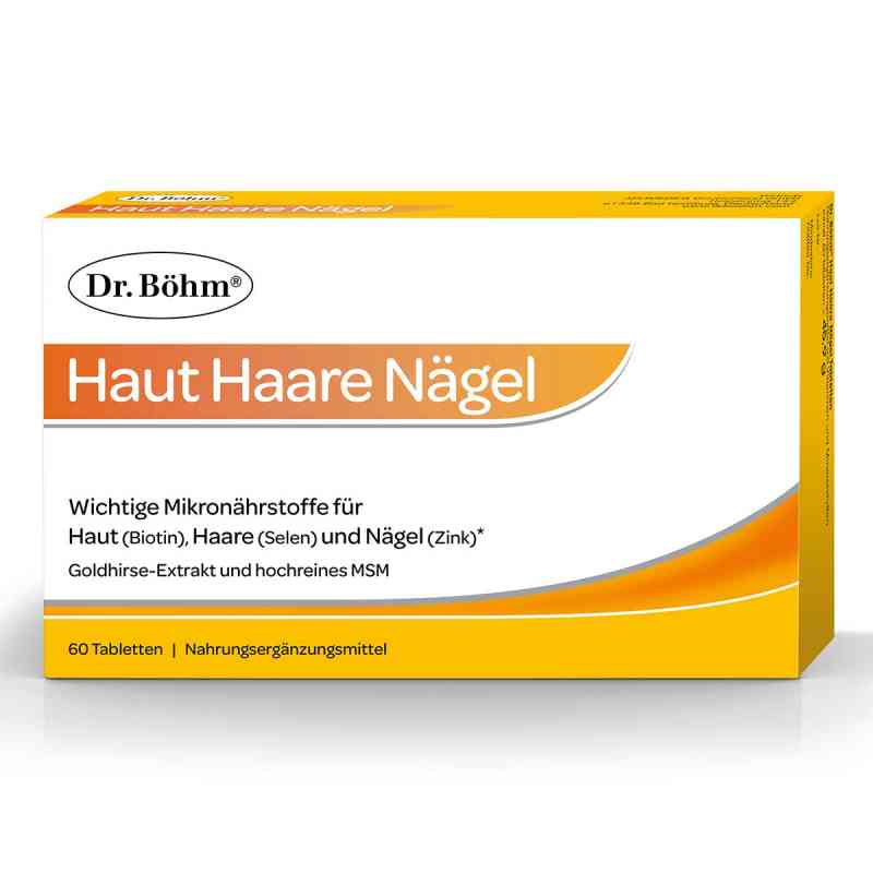 Dr. Böhm Haut Haare Nägel Tabletten 60 stk von Apomedica Pharmazeutische Produkte GmbH PZN 15390975