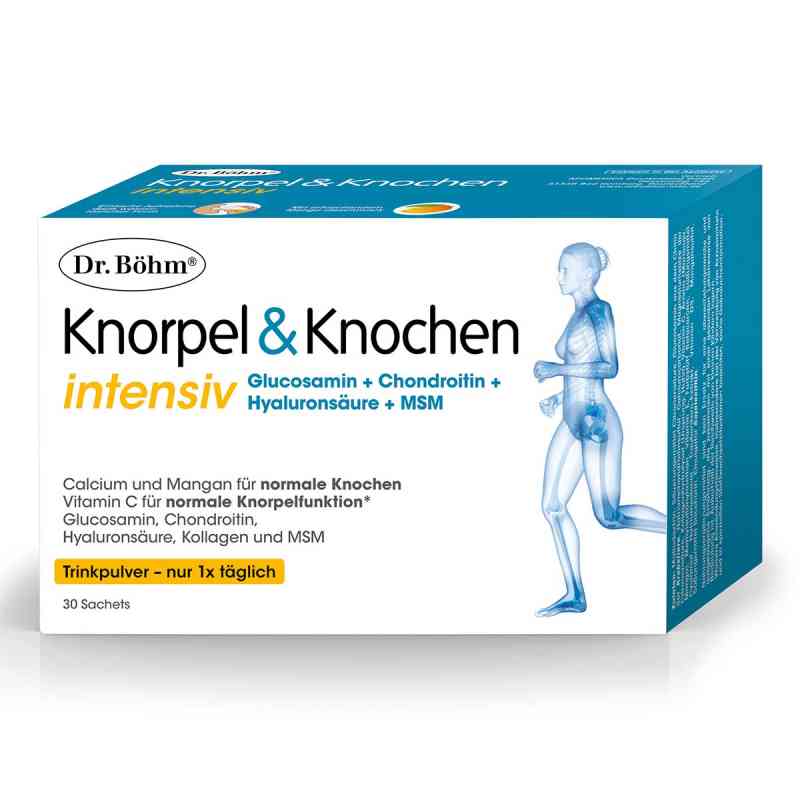 Dr. Böhm Knorpel & Knochen Intensiv Trinkpulver 30X5.7 g von Apomedica Pharmazeutische Produkte GmbH PZN 19266918