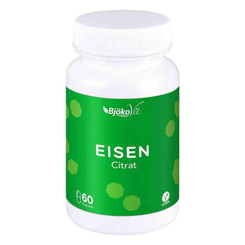 Eisen Citrat Vegi-kapseln 60 stk von Kolbe Nutrition GmbH PZN 10261569