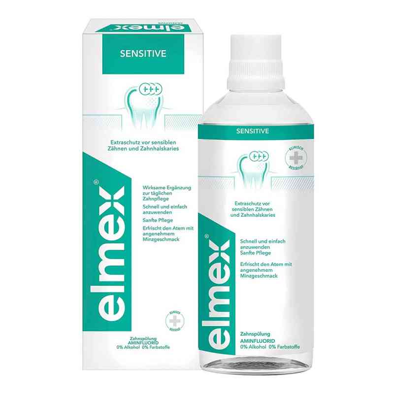 Elmex Sensitive Zahnspülung, Mundspülung 400 ml von CP GABA GmbH PZN 00631999